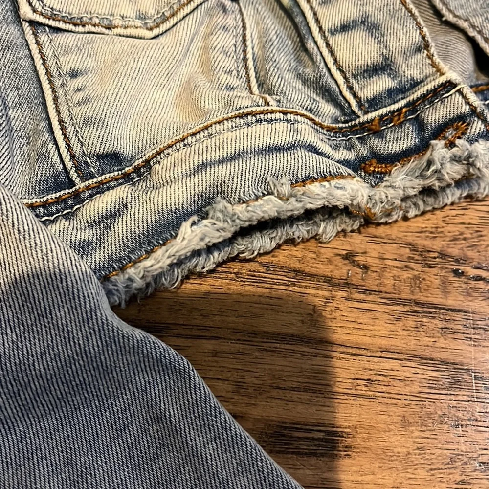 Retour girls Dutch cropped denim embroidered jacket size 6 - Picture 4 of 7